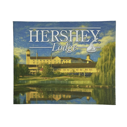Hershey Lodge Entrance with Pond Magnet