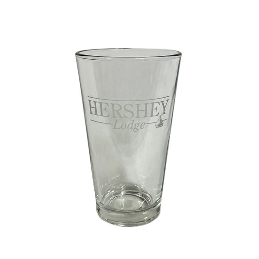 Hershey Lodge Etched Pint Glass